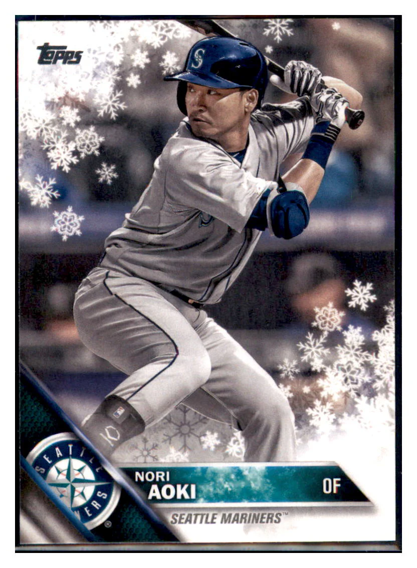 Nori Aoki Baseball Card Image