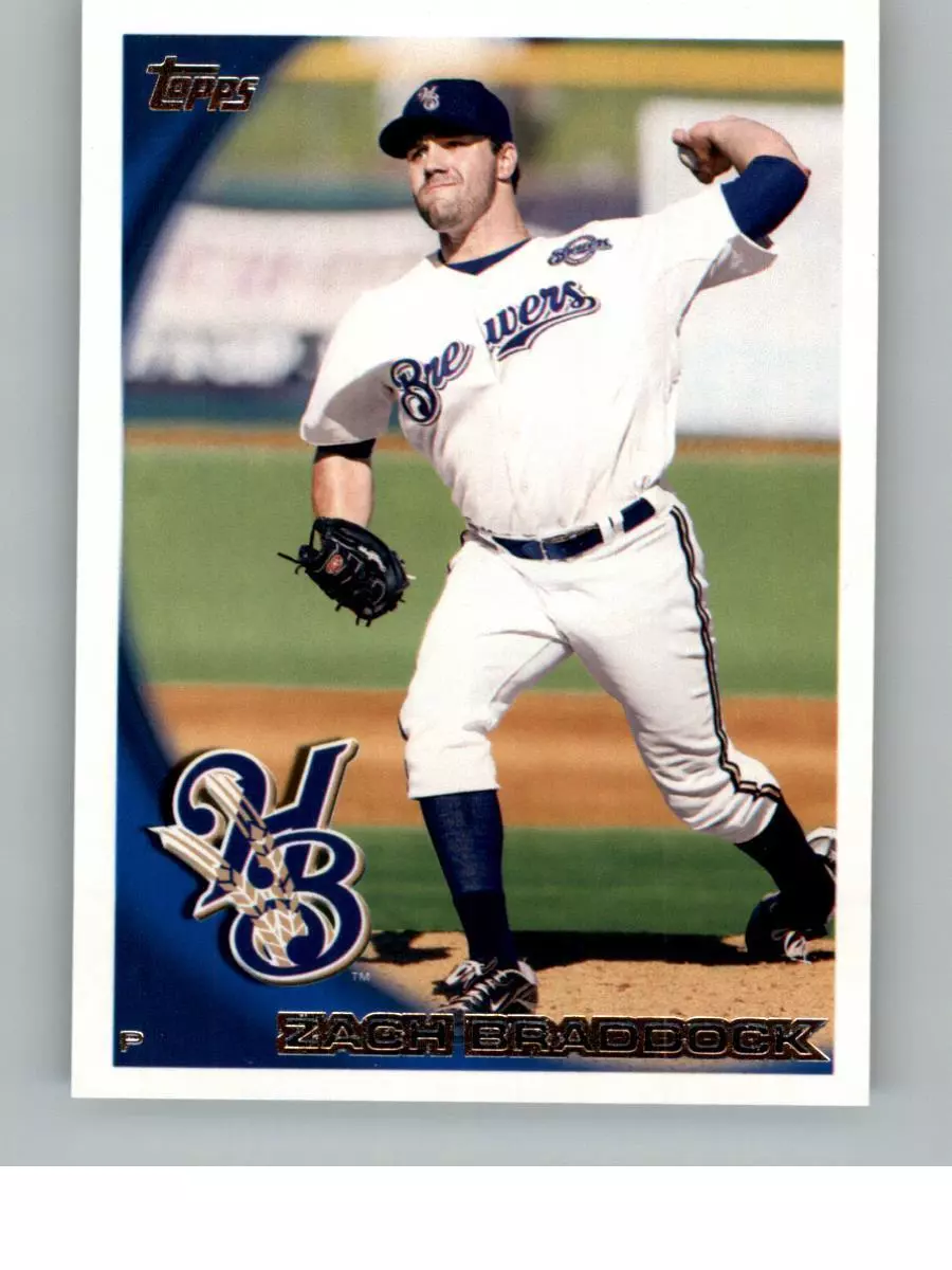 Zach Braddock Baseball Card Image