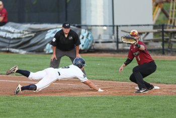 Caleb Durbin Runs the Bases Like He's Being Chased, and It Rocks