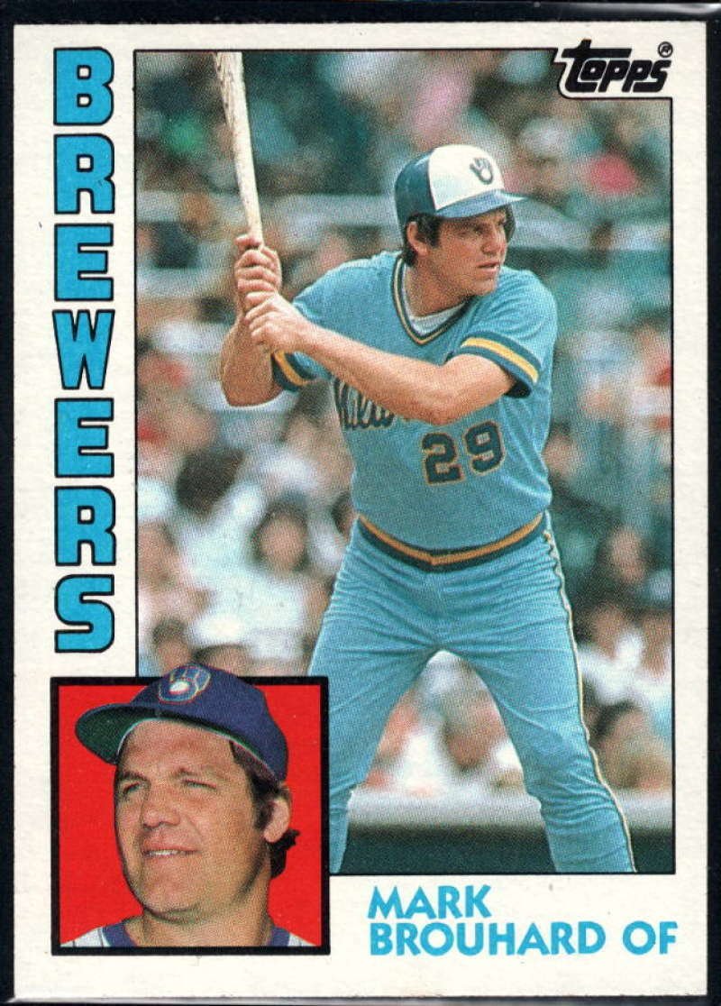Mark Brouhard Baseball Card Image