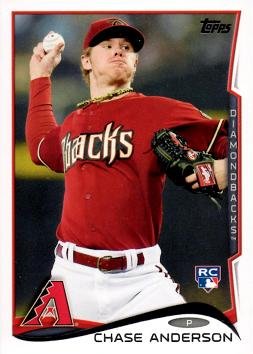 Chase Anderson Baseball Card Image