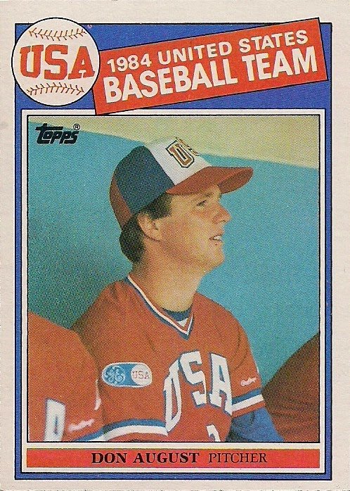 Don August Baseball Card Image