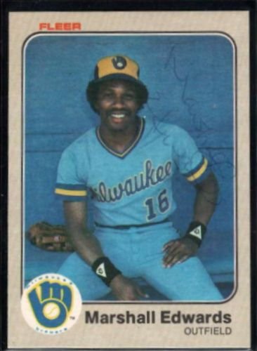 Marshall Edwards Baseball Card Image