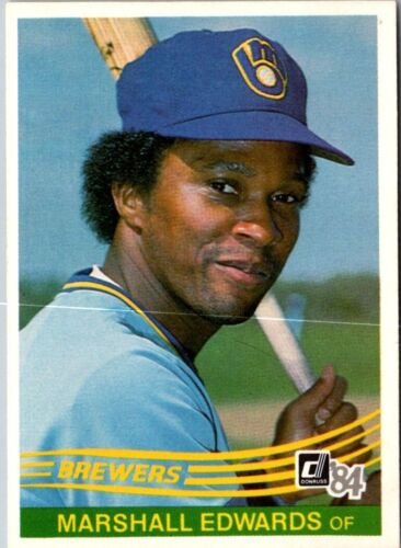 Marshall Edwards Baseball Card Image