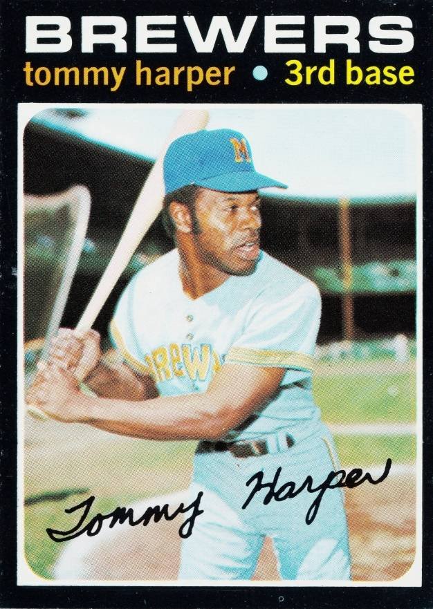 Tommy Harper Baseball Card Image