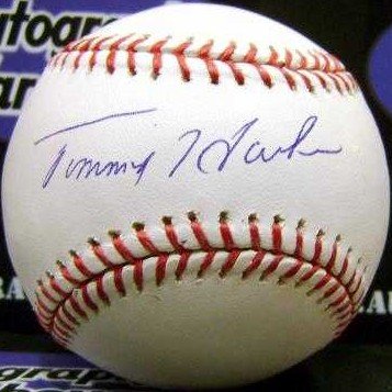 Tommy Harper's Autograph