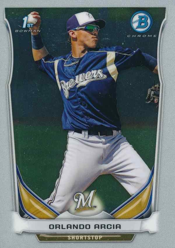 Orlando Arcia Baseball Card Image