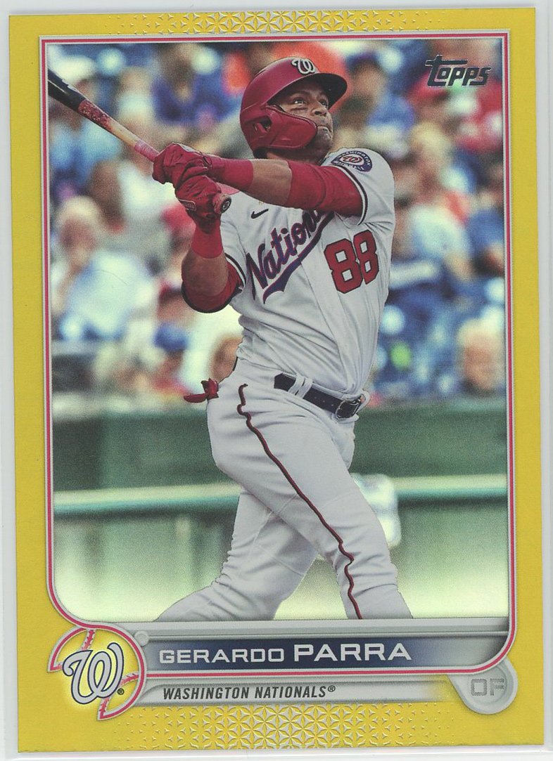 Gerardo Parra Baseball Card Image