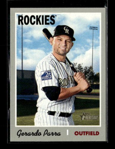 Gerardo Parra Baseball Card Image