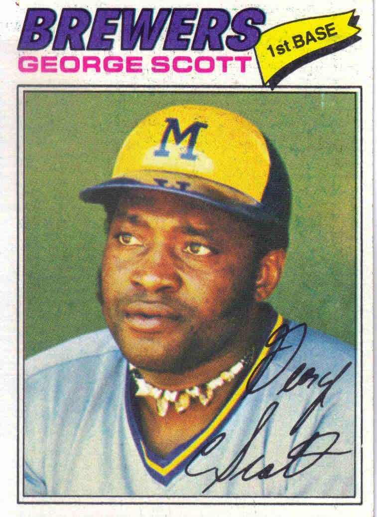 George Scott Baseball Card Image