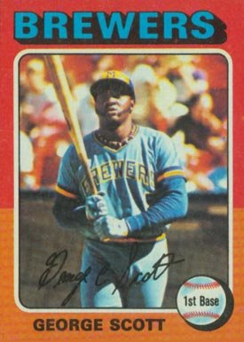 George Scott Baseball Card Image