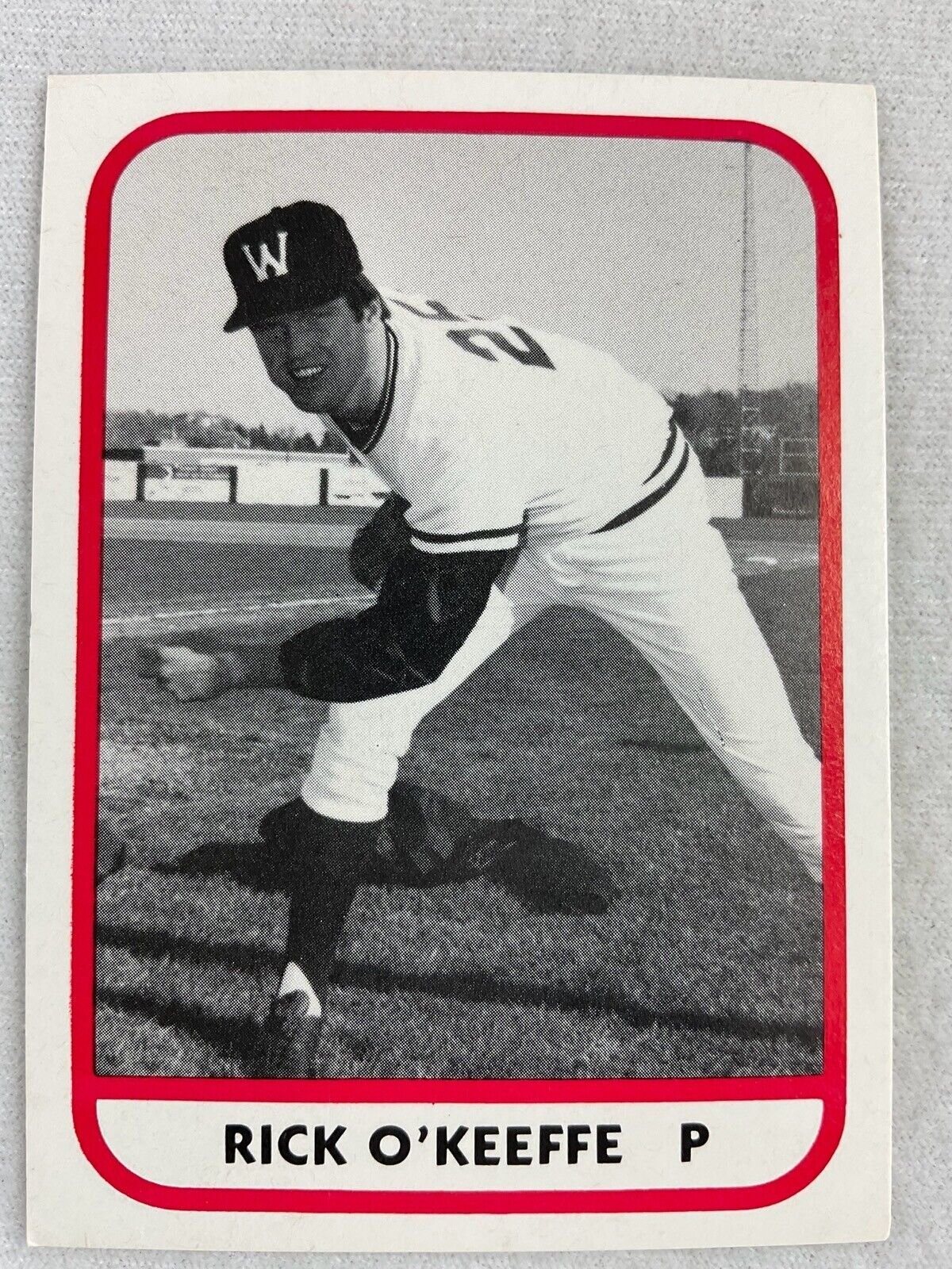 Rick O'Keeffe Baseball Card Image