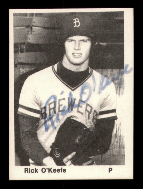 Rick O'Keeffe Baseball Card Image
