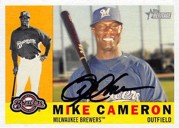 Mike Cameron Baseball Card Image