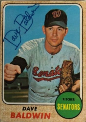 Dave Baldwin Baseball Card Image