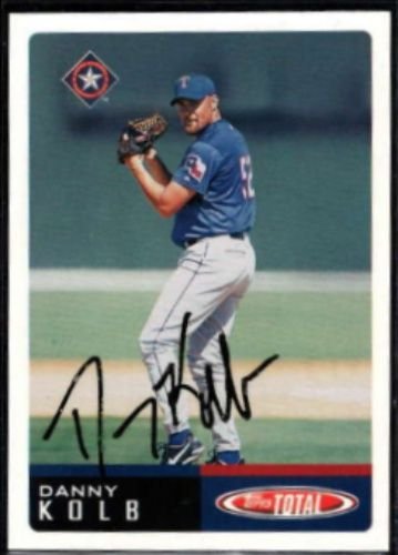 Danny Kolb Baseball Card Image