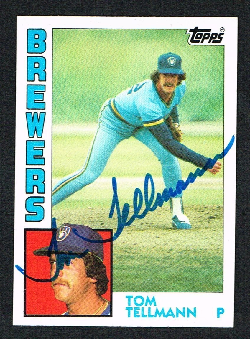 Tom Tellmann Baseball Card Image
