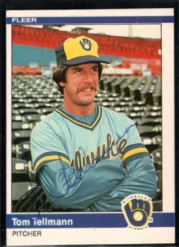 Tom Tellmann Baseball Card Image