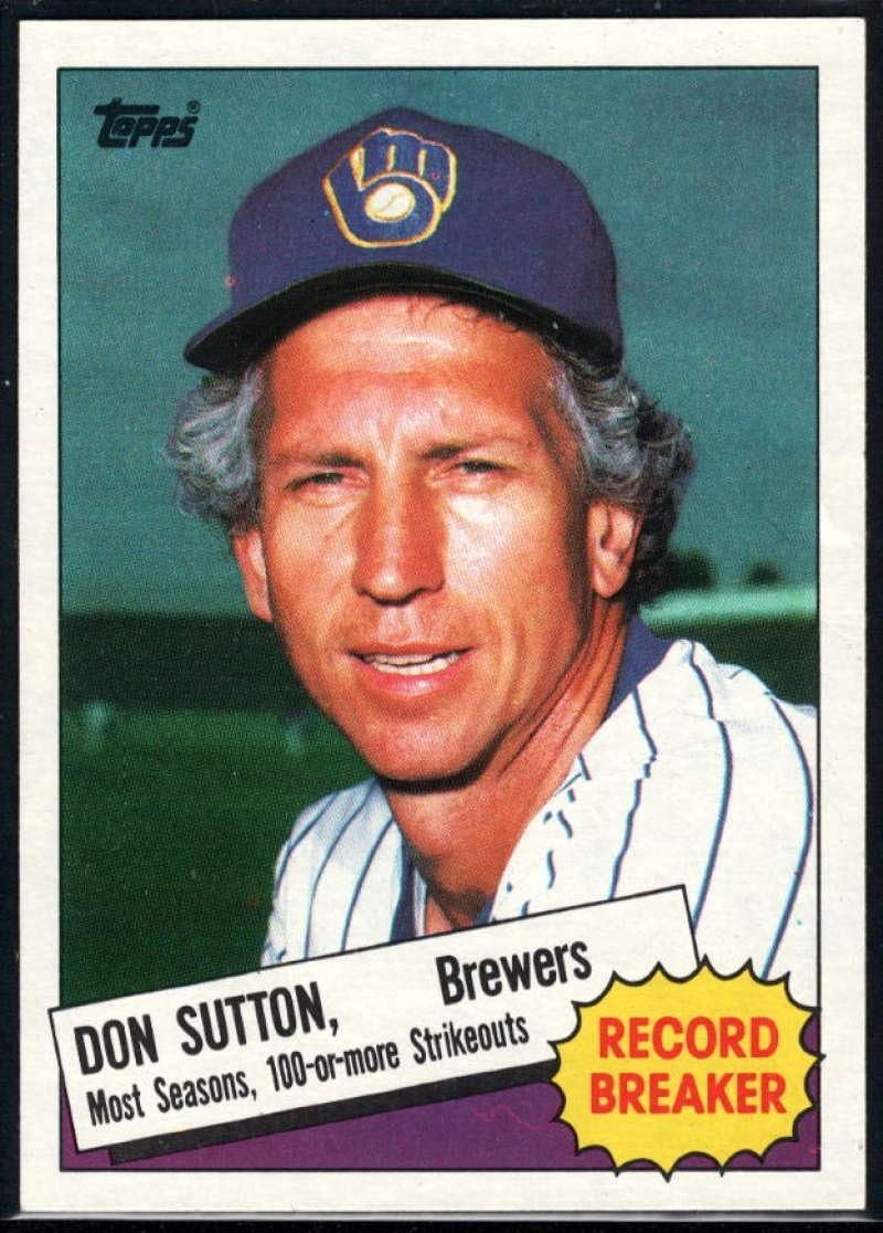 Don Sutton Baseball Card Image