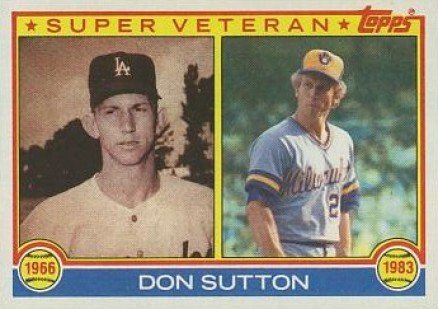 Don Sutton Baseball Card Image