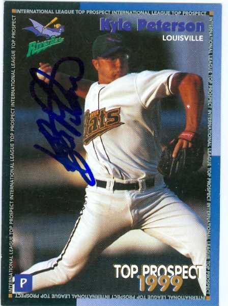 Kyle Peterson Baseball Card Image