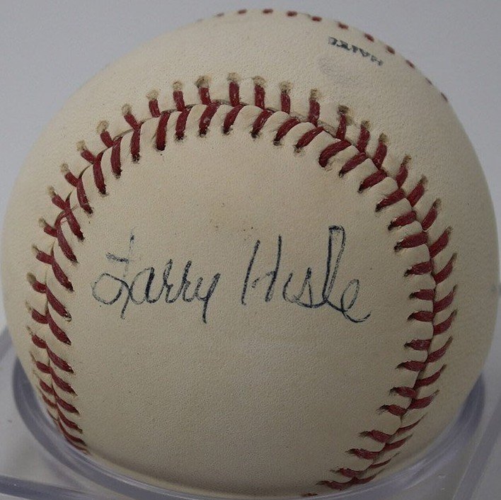 Larry Hisle's Autograph