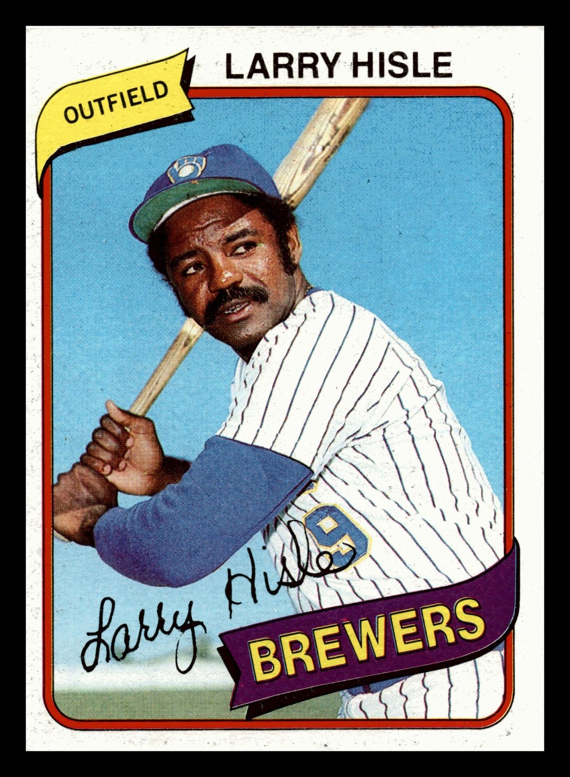 Larry Hisle Baseball Card Image