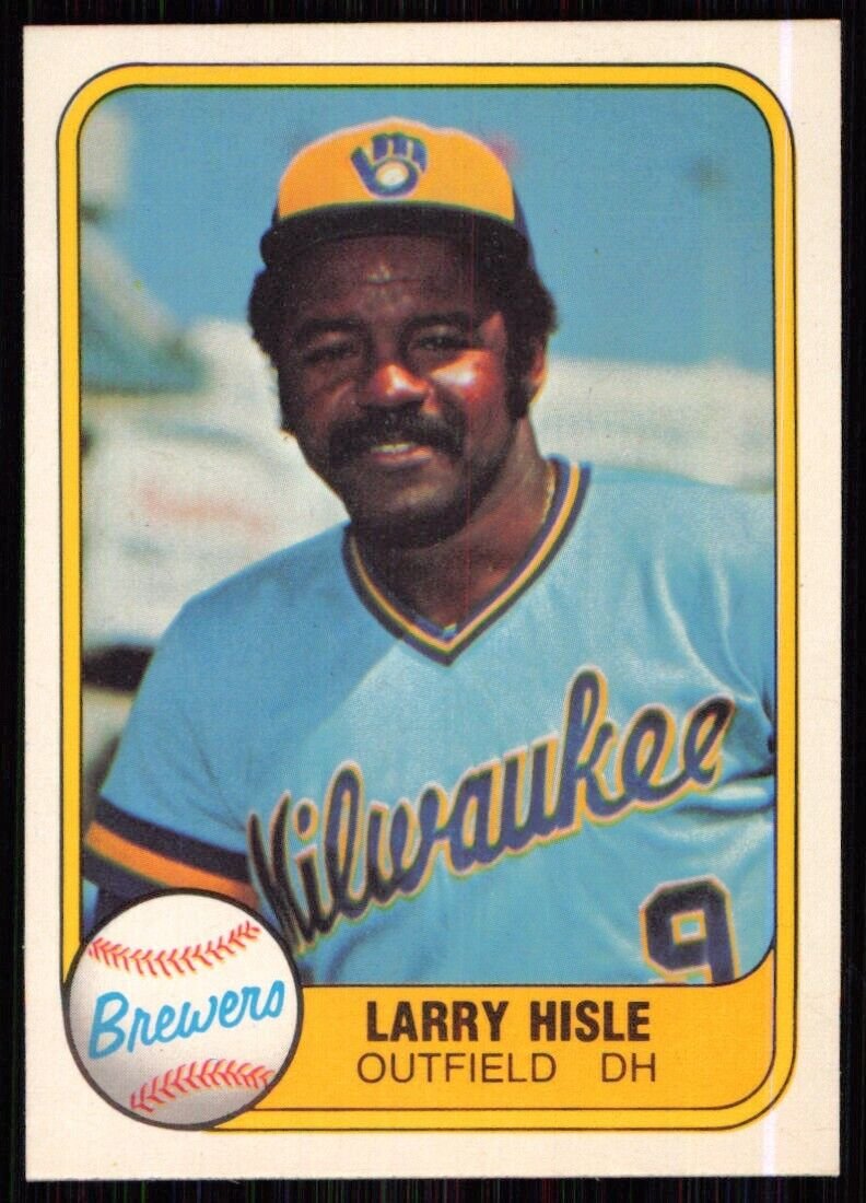 Larry Hisle Baseball Card Image