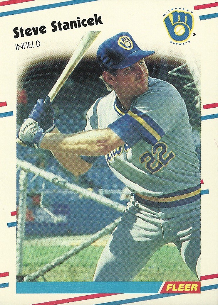 Steve Stanicek Baseball Card Image