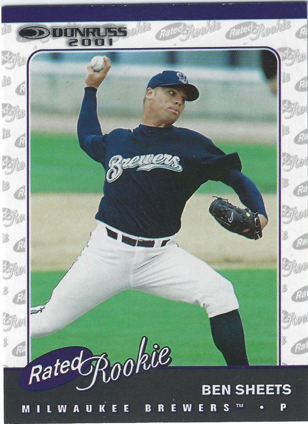 Ben Sheets Baseball Card Image