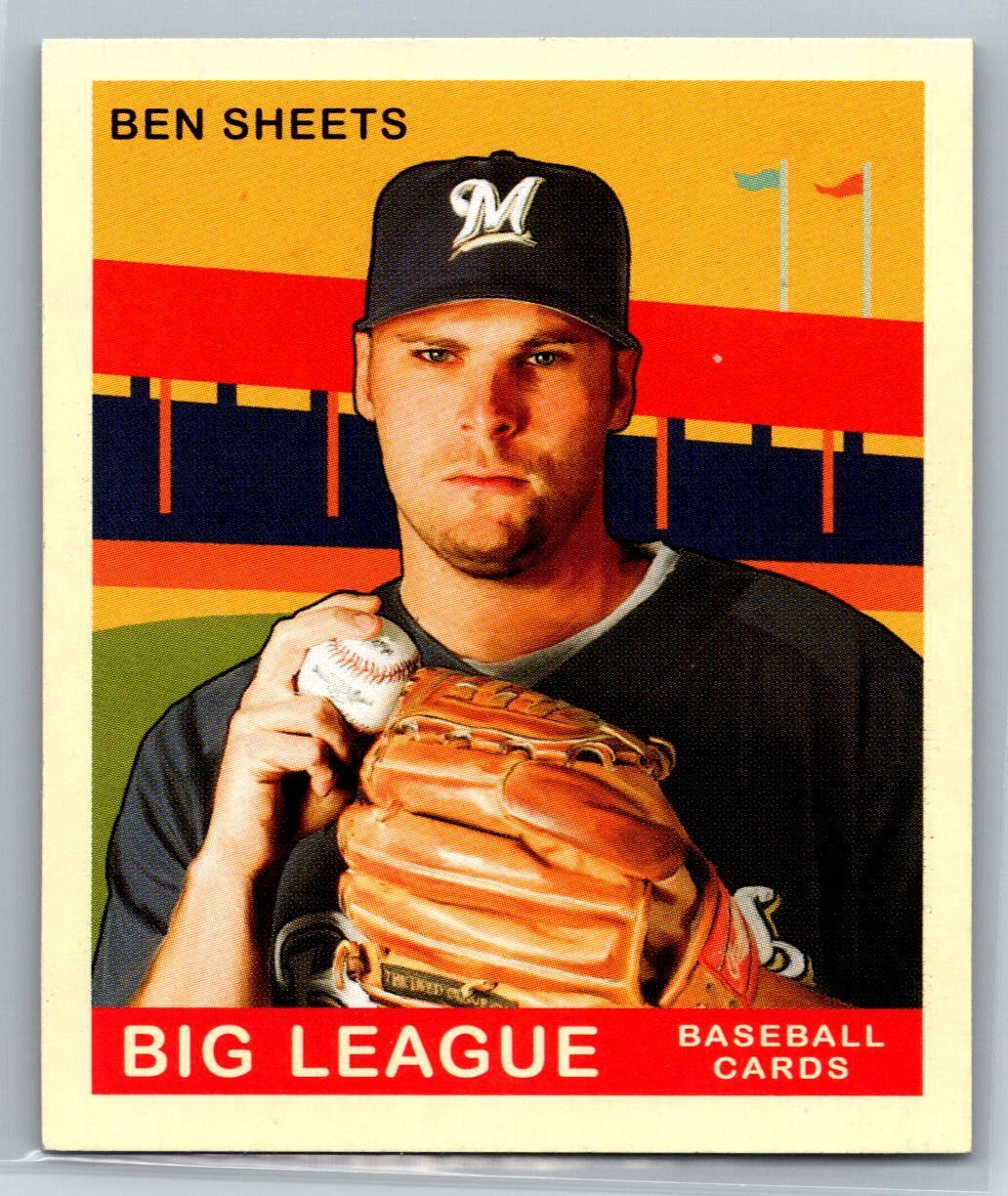 Ben Sheets Baseball Card Image