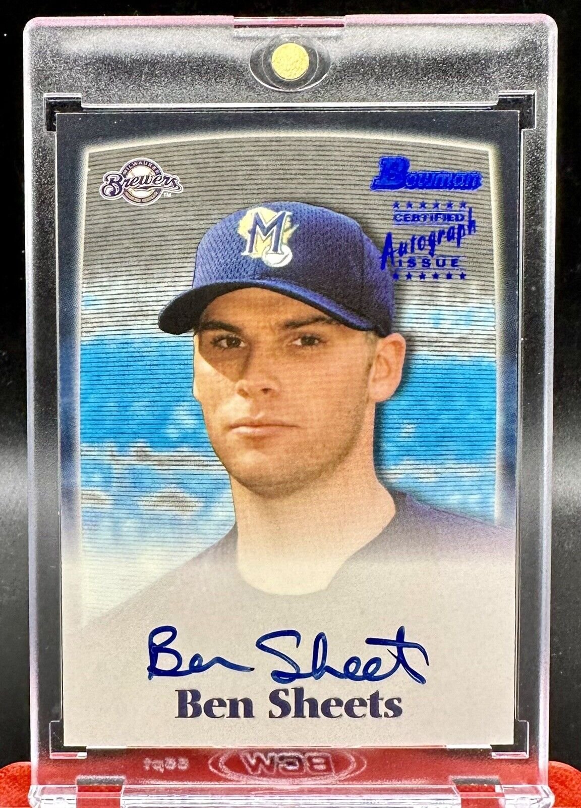 Ben Sheets Baseball Card Image