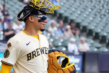 The Brewers’ Battered Backstop Is Back In Business