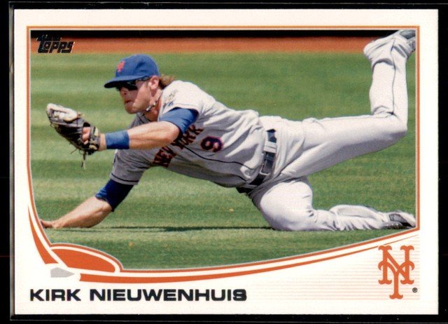 Kirk Nieuwenhuis Baseball Card Image