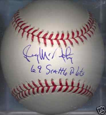 Jerry McNertney's Autograph