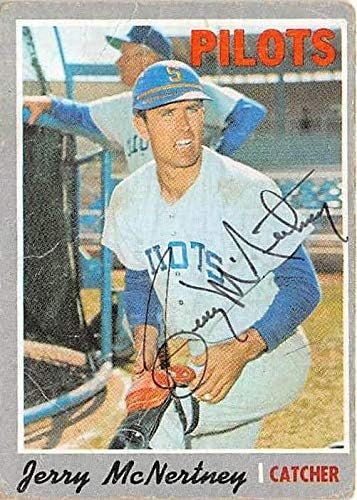 Jerry McNertney Baseball Card Image
