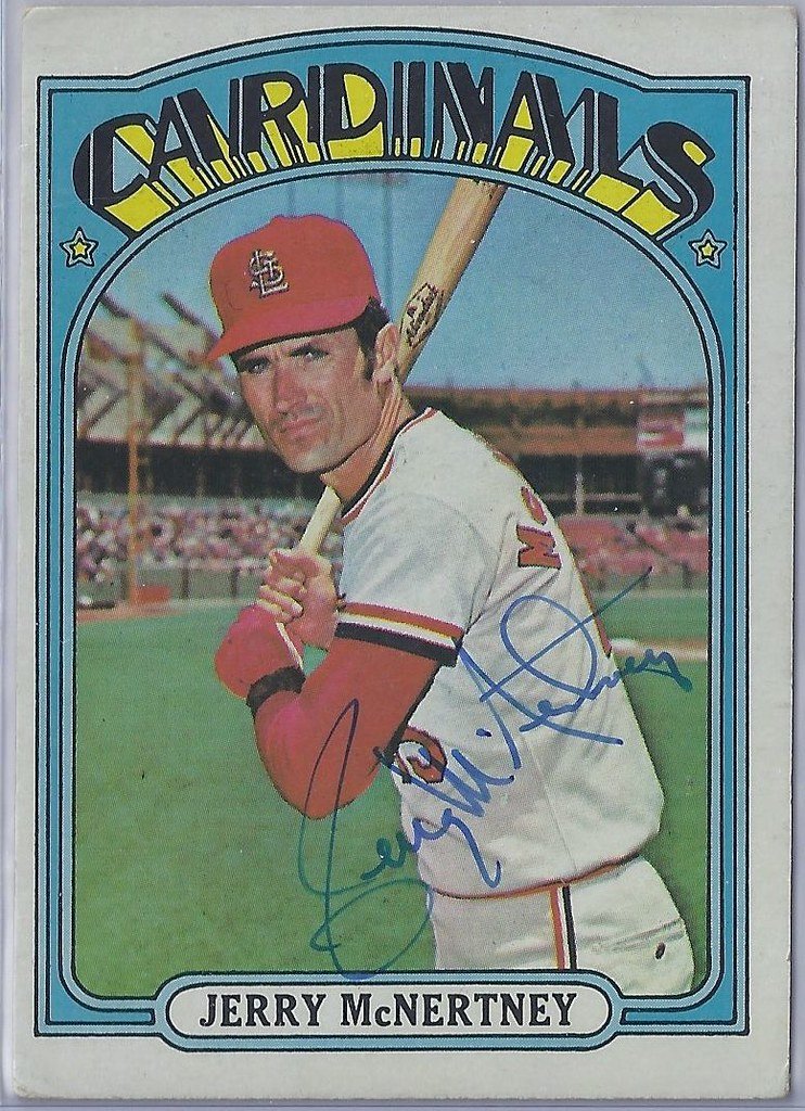 Jerry McNertney Baseball Card Image