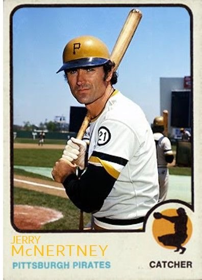 Jerry McNertney Baseball Card Image