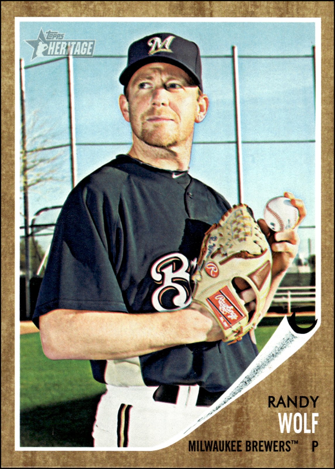 Randy Wolf Baseball Card Image