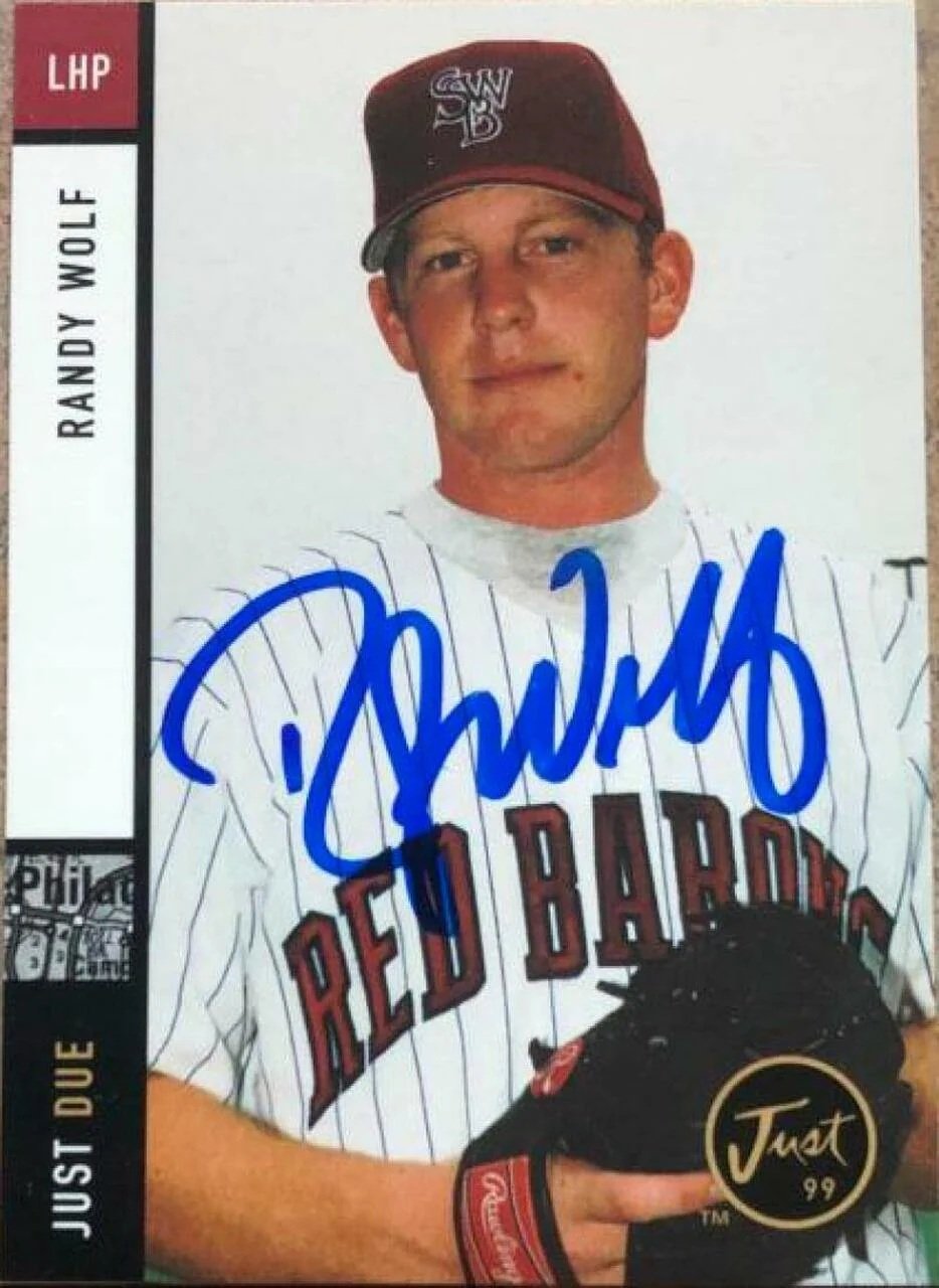 Randy Wolf Baseball Card Image