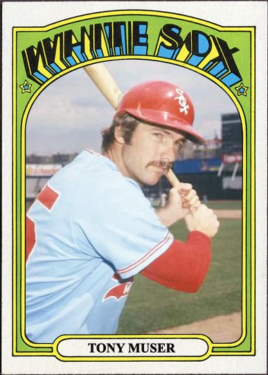 Tony Muser Baseball Card Image