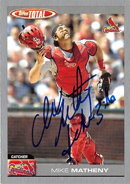 Mike Matheny Baseball Card Image