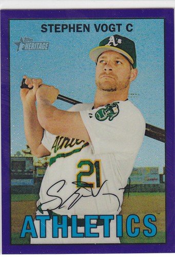 Stephen Vogt Baseball Card Image