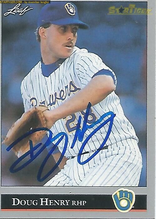 Doug Henry Baseball Card Image