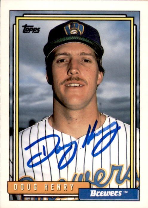 Doug Henry Baseball Card Image