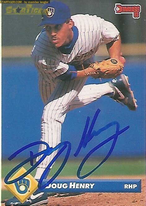 Doug Henry Baseball Card Image