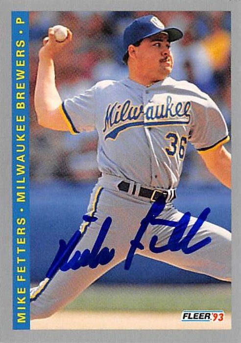 Mike Fetters Baseball Card Image