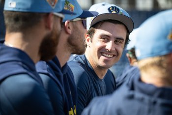 'You Shouldn't Be Fresh in September,' and More Wisdom from Brewers Outfielder Sal Frelick