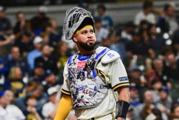 When It Comes To Challenges, Few Can Match the Ability of Brewers' Gary Sanchez