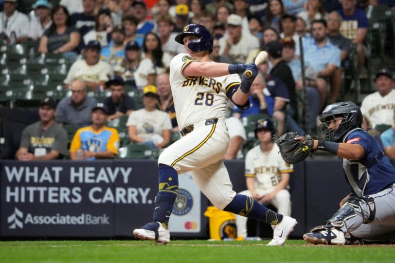 What is the Milwaukee Brewers' Best Offensive Lineup for October?
